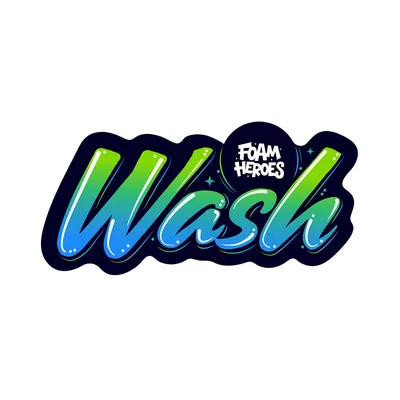 Bucket Sticker Wash стикер водостойкий матовый, 18.5x9см