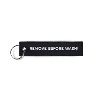 Remove Before Wash ремувка черная, 13х3см — Кадр 2