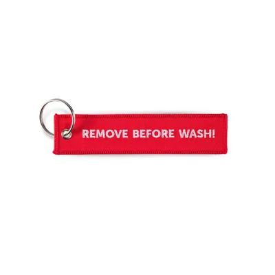 Remove Before Wash ремувка красная, 13х3см — Кадр 2