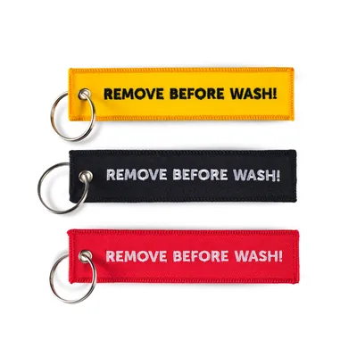 Remove Before Wash ремувка красная, 13х3см — Кадр 4