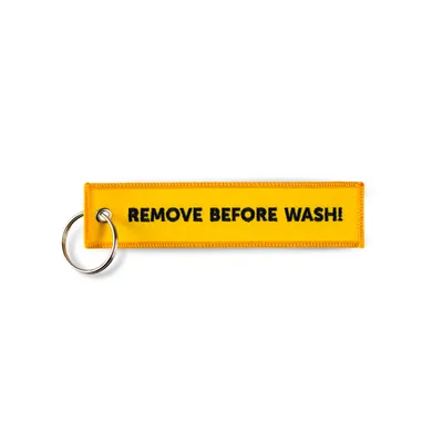 Remove Before Wash ремувка желтая, 13х3см — Кадр 2