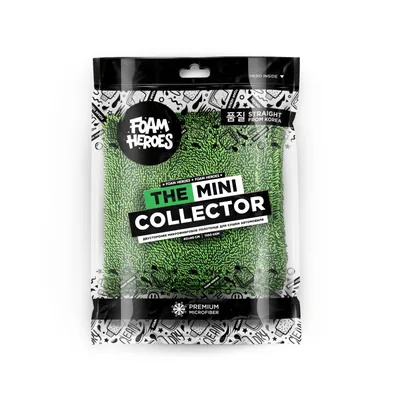 The Collector mini двухстороннее полотенце для сушки автомобиля 40х40см, 1100г/м2 — Кадр 3