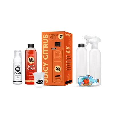 Juicy Citrus Kit органический очиститель c аксессуарами (набор) — Кадр 1