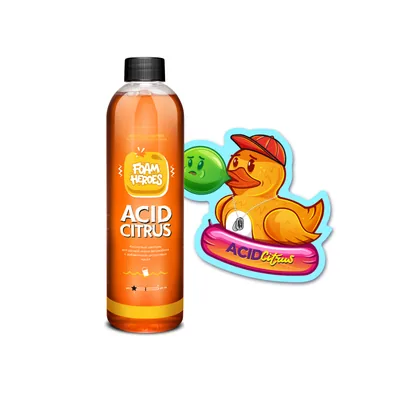 Acid Citrus кислотный шампунь для ручной мойки автомобиля — Кадр 2