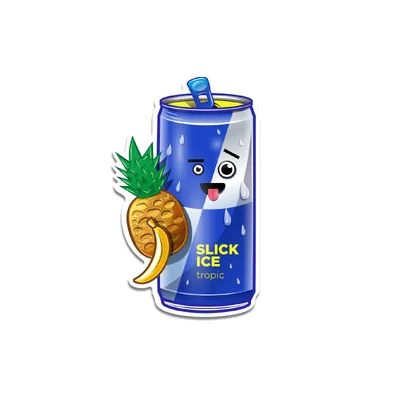 Стикер Foam Heroes Slick Ice Zippy