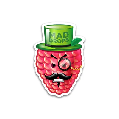 Стикер Foam Heroes Mad Drops Raspberry