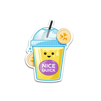 Стикер Foam Heroes Nice Quick Milkshake