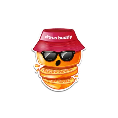 Стикер Foam Heroes Citrus Buddy