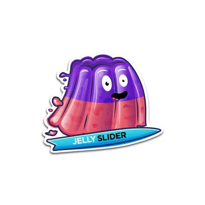 Стикер Foam Heroes Jelly Slider