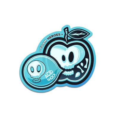 Стикер Foam Heroes Acid Shock 2.0