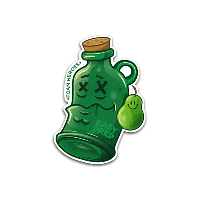 Стикер Foam Heroes Easy Prep
