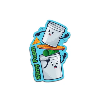 Стикер Foam Heroes Slimy Foam