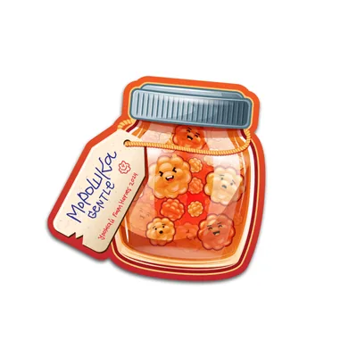 Стикер Foam Heroes Gentle Soap Cloudberry