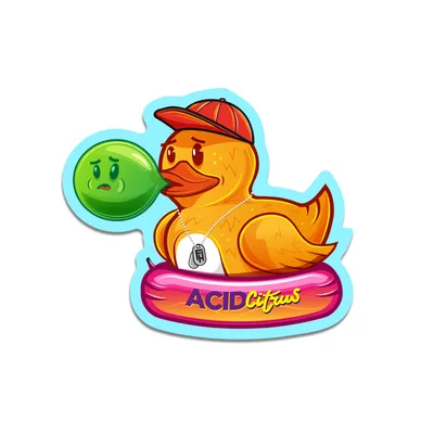 Стикер Foam Heroes Acid Citrus