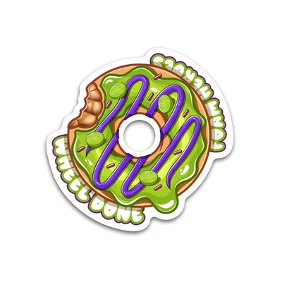 Стикер Foam Heroes Wheel Done