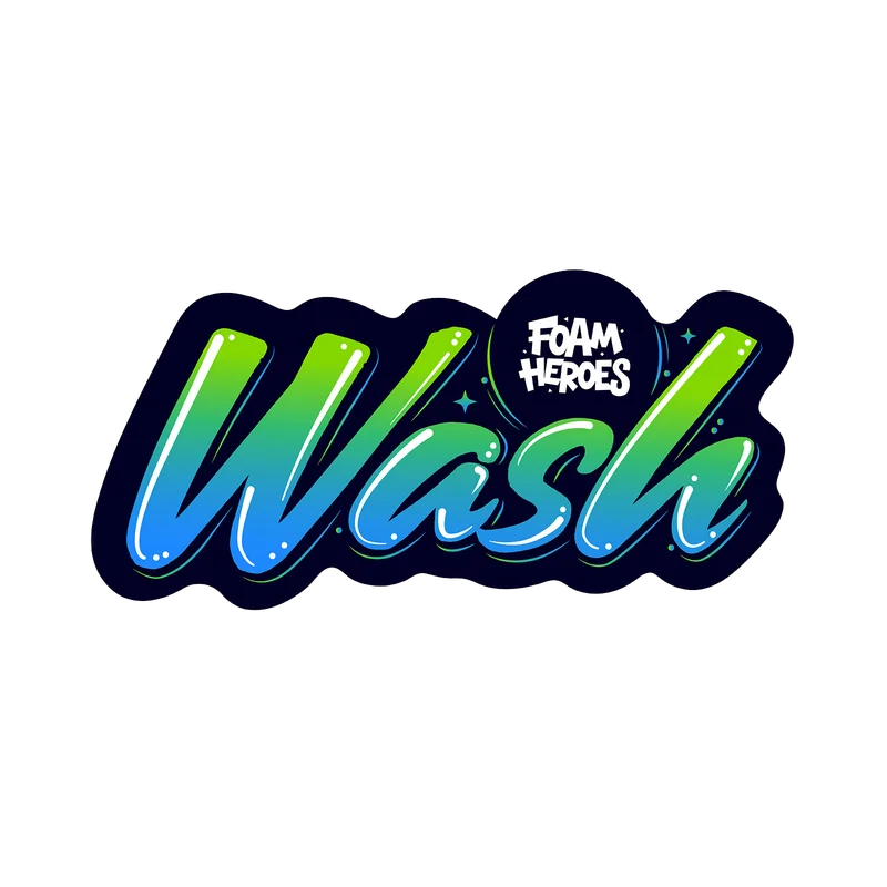 Bucket Sticker Wash стикер водостойкий матовый, 18.5x9см