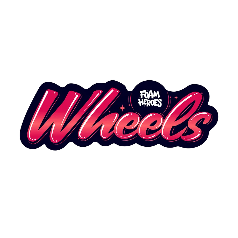 Bucket Sticker Wheels стикер водостойкий матовый, 21x7.4см