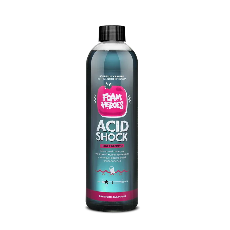 Acid Shock кислотный шампунь для ручной мойки автомобиля