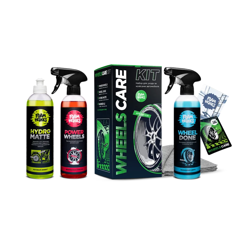 Wheels Care Kit набор для ухода за колесами