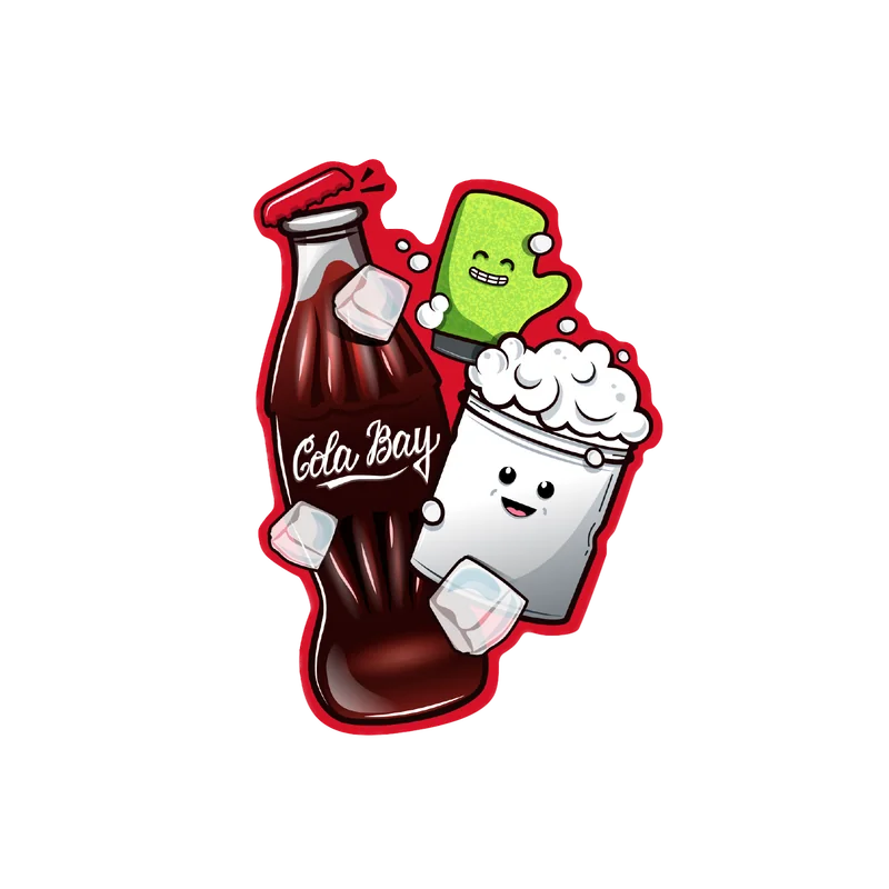 Стикер Foam Heroes Cola Bay