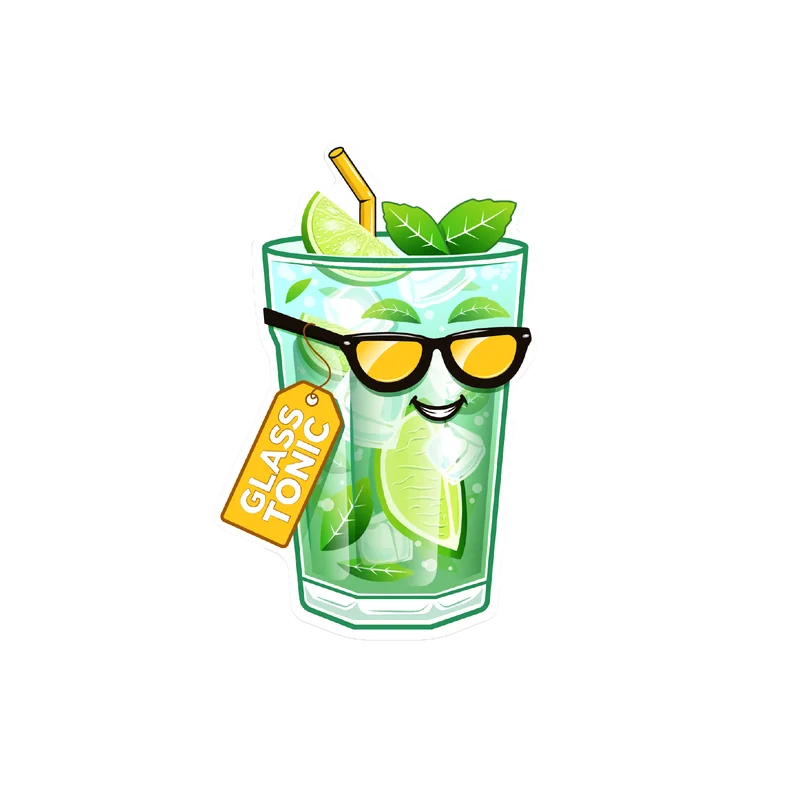 Стикер Foam Heroes Glass Tonic