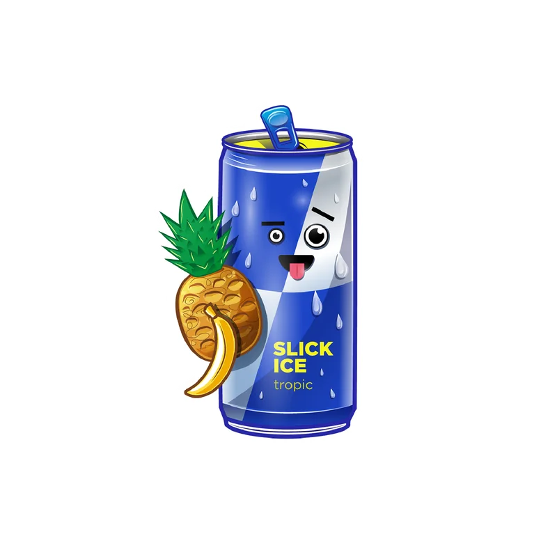 Стикер Foam Heroes Slick Ice Zippy