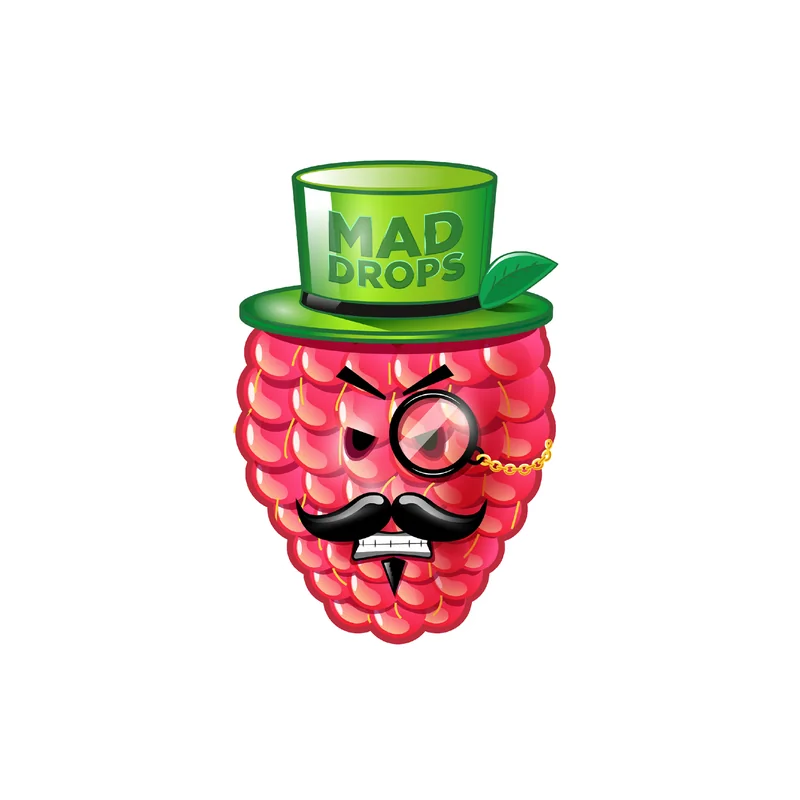 Стикер Foam Heroes Mad Drops Raspberry