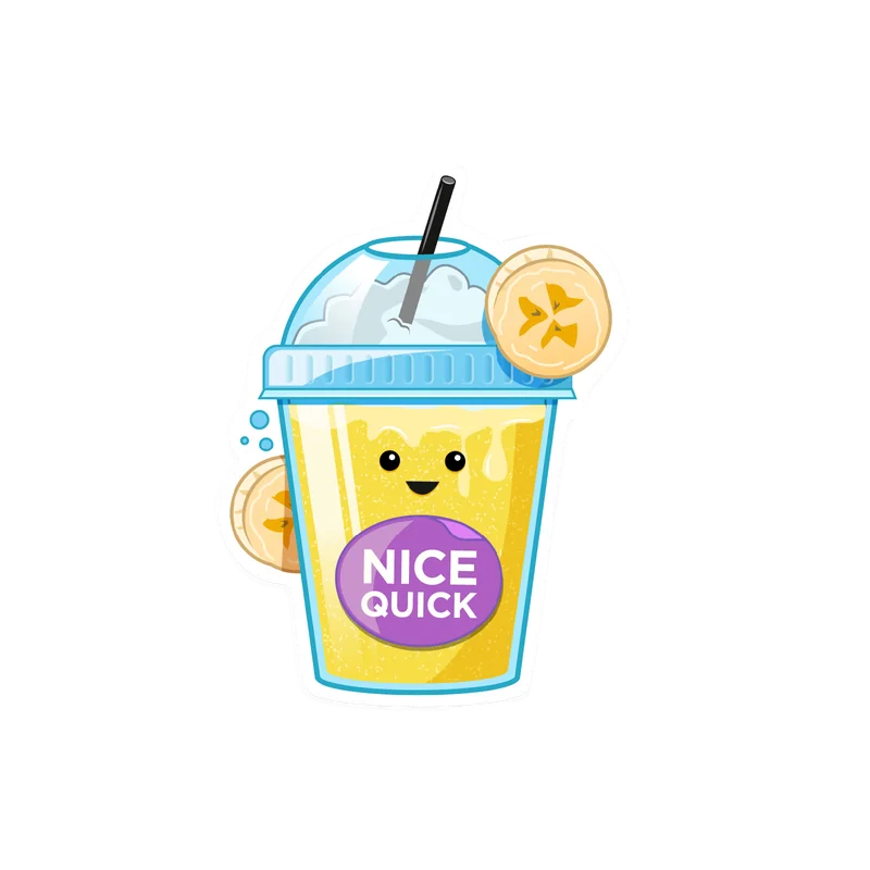 Стикер Foam Heroes Nice Quick Milkshake