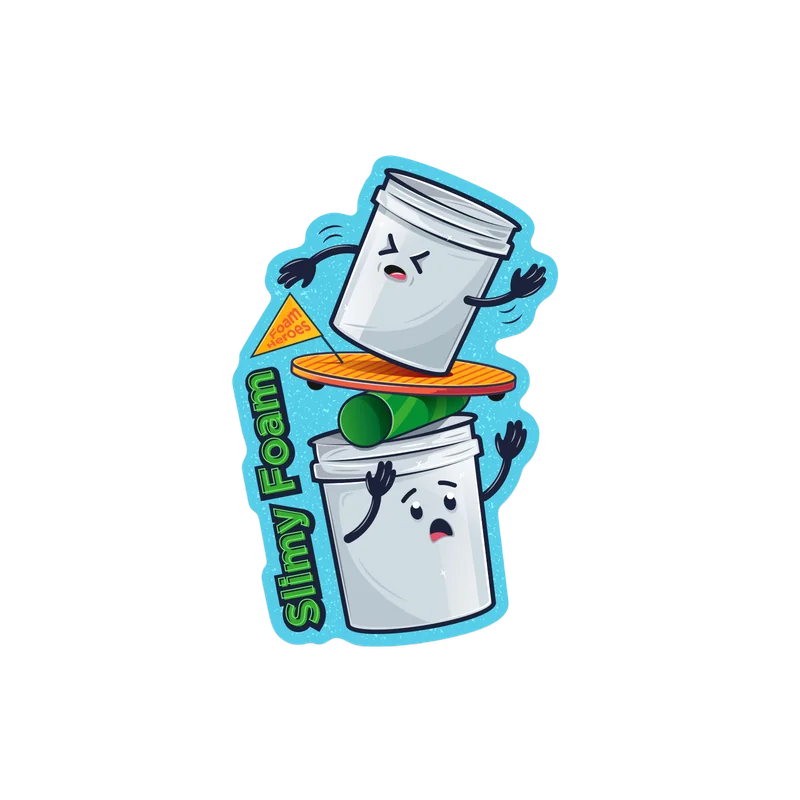 Стикер Foam Heroes Slimy Foam