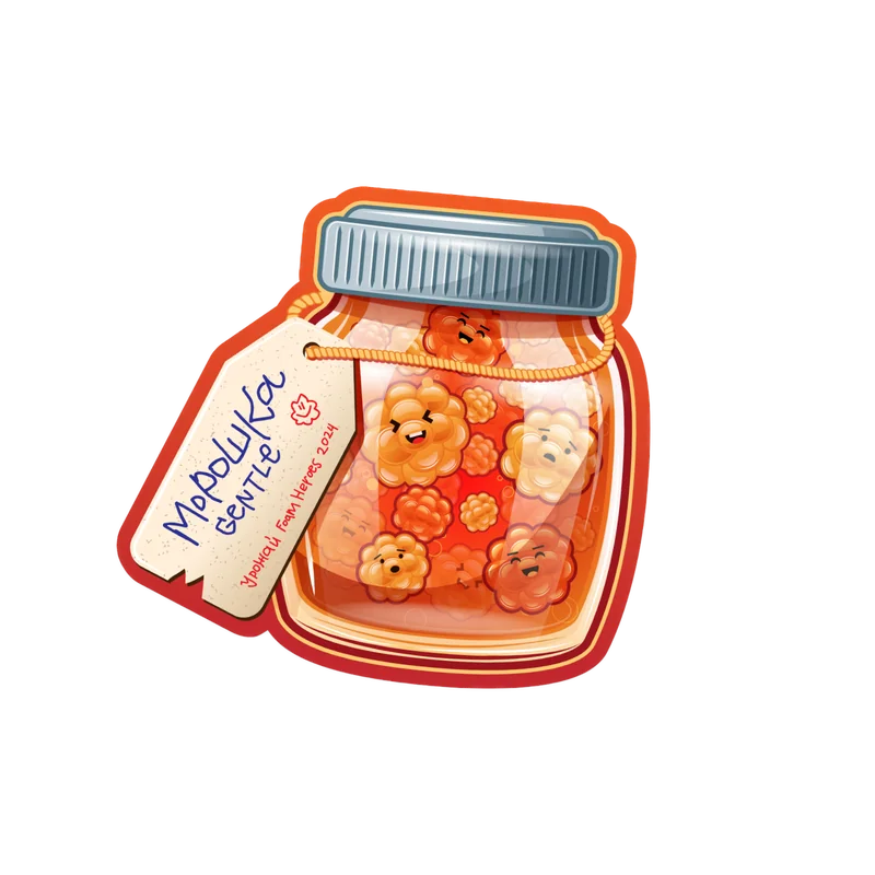 Стикер Foam Heroes Gentle Soap Cloudberry