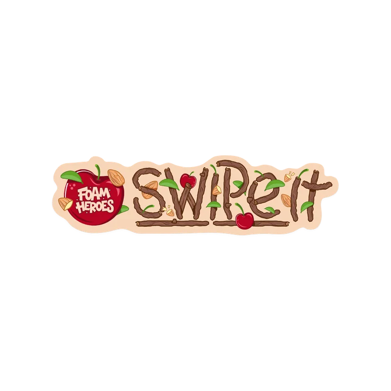 Стикер Foam Heroes Swipe Interior миндаль и вишня