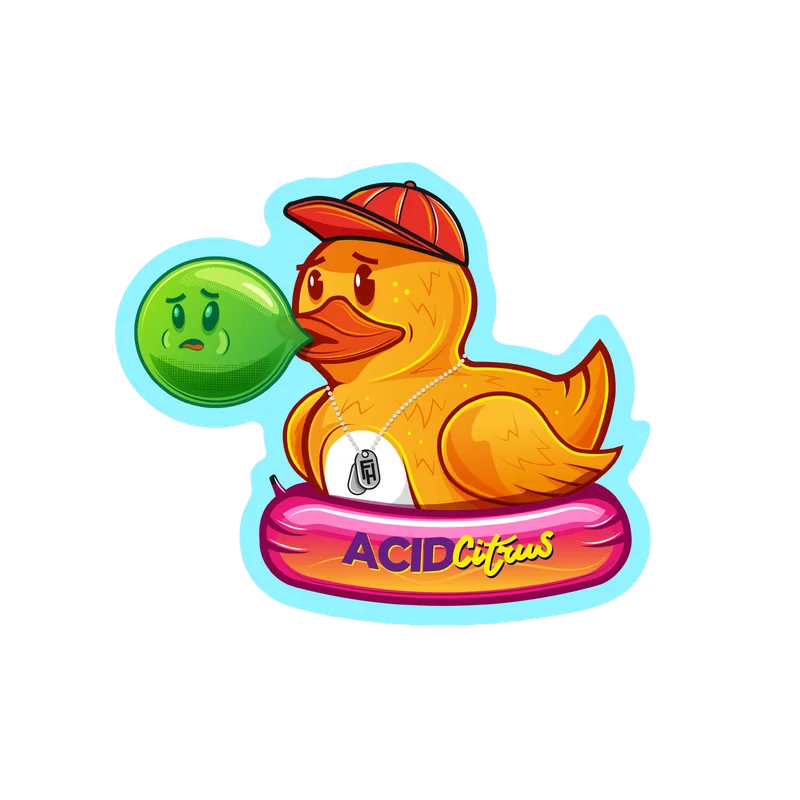 Стикер Foam Heroes Acid Citrus